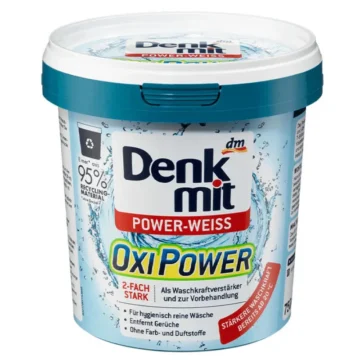 Denkmit Oxi Power Weiss — кисневий плямовивідник для білого одягу, 750 г