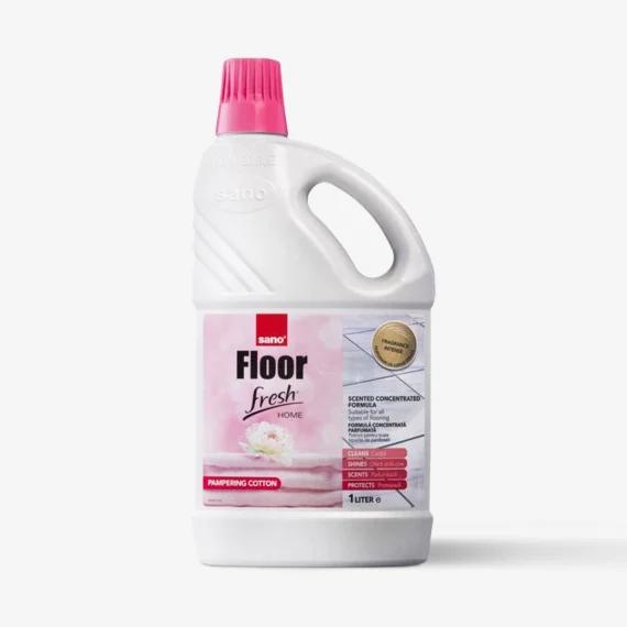 7290014397767_1-sano-floor-fresh-pampering-cotton Sano Floor Fresh Home “Бавовна” Концентрований засіб для миття підлог, 2 л