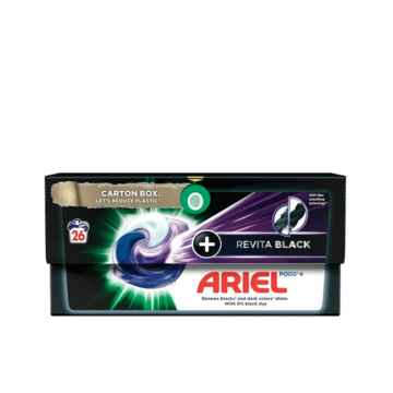 Ariel капсули для чорного 26шт 4в1
