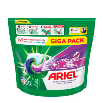 Ariel Extra 60 капсул 4в1 для кольорового