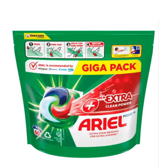 Ariel Extra 60 капсул 4в1