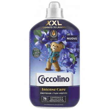 Кондиціонер для білизни Coccolino Campanula Selvatica & Bergamotto 1750 мл(76прань)