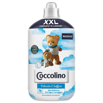 Кондиціонер для білизни Coccolino Delicate and Soft 1750мл(76 прань)