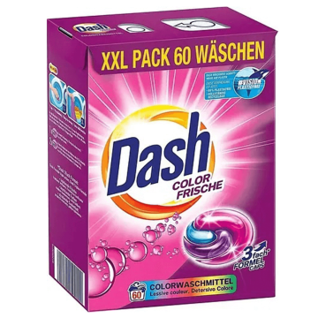 Капсули для прання кольорових речей Dash Color Frische 60шт
