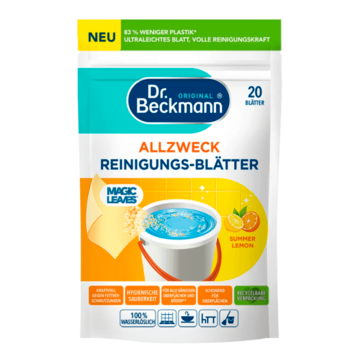 Універсальні серветки для чищення Dr. Beckmann Summer Lemon, 20 шт
