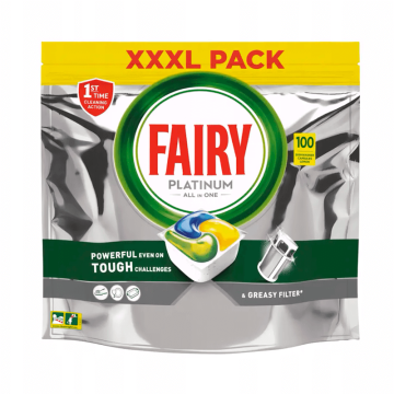 Fairy Platinum капсули для посудомийних машин 100 шт