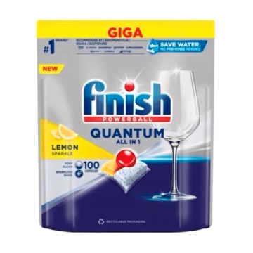 Finish Quantum PowerBall All in 1 _ 100шт капсули для посудомийних машин
