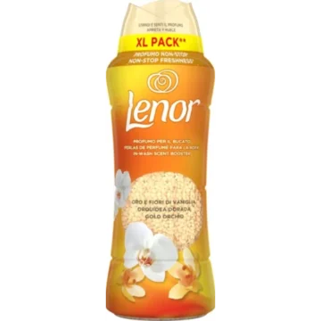 Гранульований кондиціонер для білизни Lenor Золота орхідея та ваніль 495 г