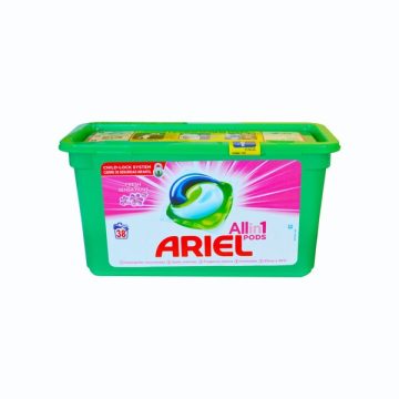 Ariel pods 38 капсулы для стирки