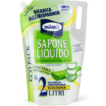 Рідке мило для рук Milmil Aloe Vera ( Алоє Вера) 2 л