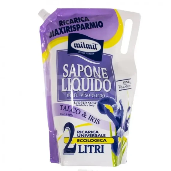 Рідке мило для рук MILMIL SAPONE Talco & Iris 2l