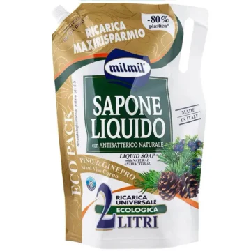 Рідке мило для рук MILMIL SAPONE Ялівець 2l