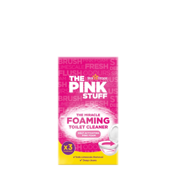 Пінний порошок для очищення туалету The Pink Stuff, 3*100 г