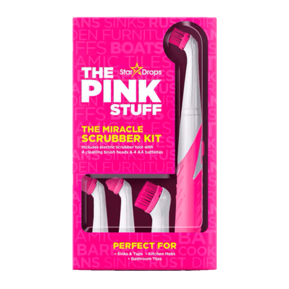 Електрична щітка для чищення Pink Stuff