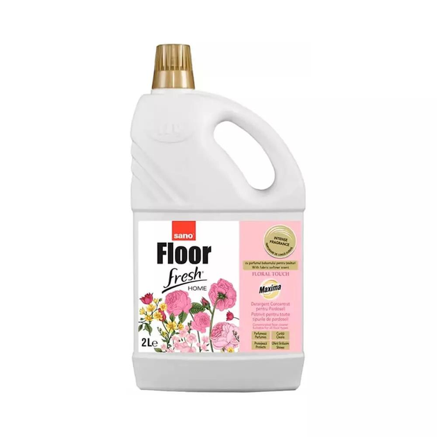 sano floor fresh floral touch 2l Sano Floor Fresh Home “Floral Touch” Концентрований засіб для миття підлог, 2 л