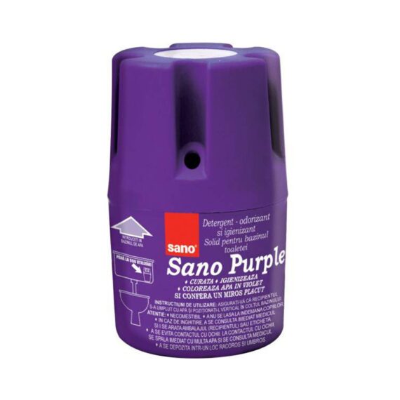 sano-purple-900 Сано блок в унитаз 900 фиолетовый